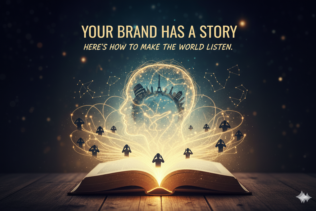 Your Brand Has a Story, Here’s How to Make the World Listen