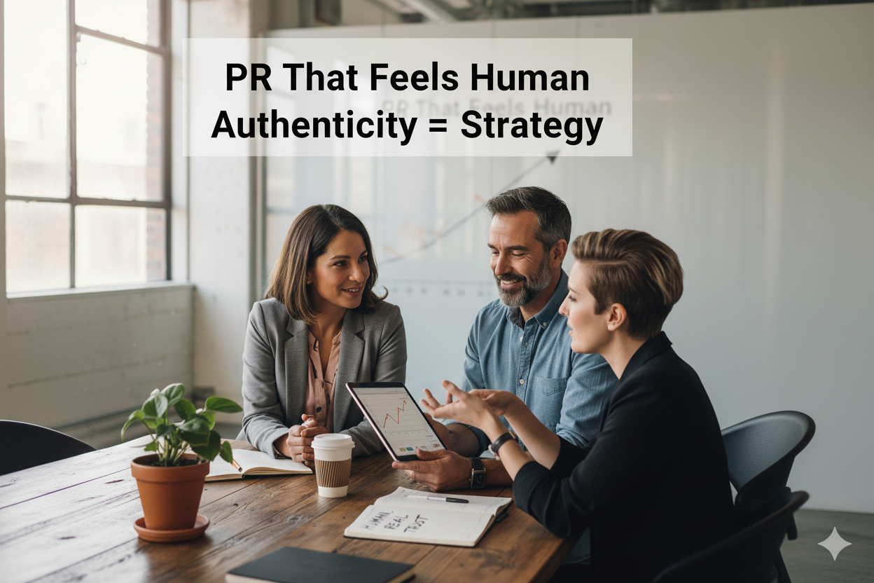 PR That Feels Human — Why Authenticity Is the New Strategy