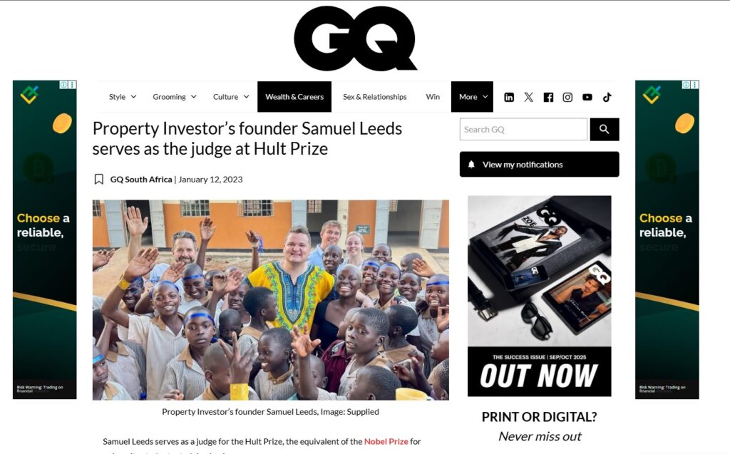 Get featured in GQ magazine