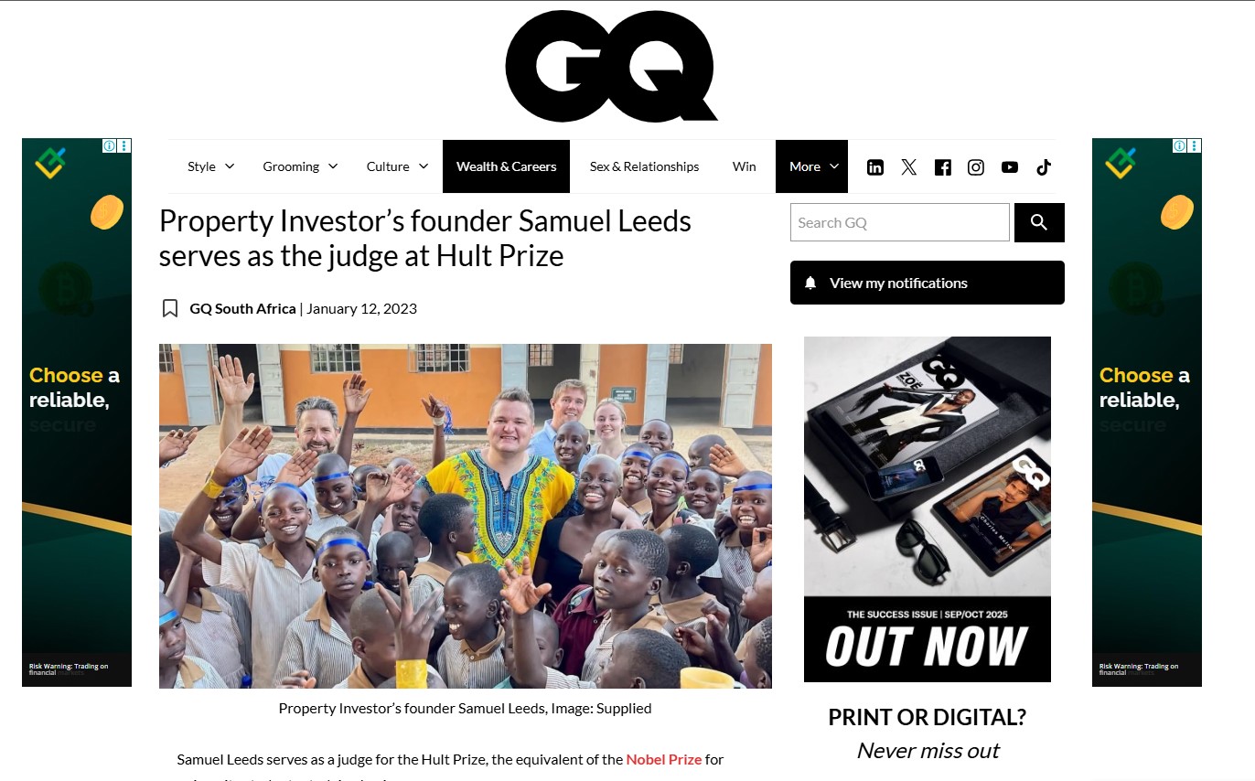 Get featured in GQ magazine