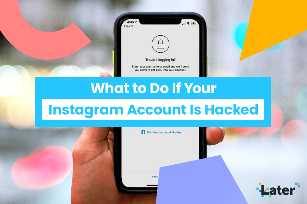 how to get my instagram account back