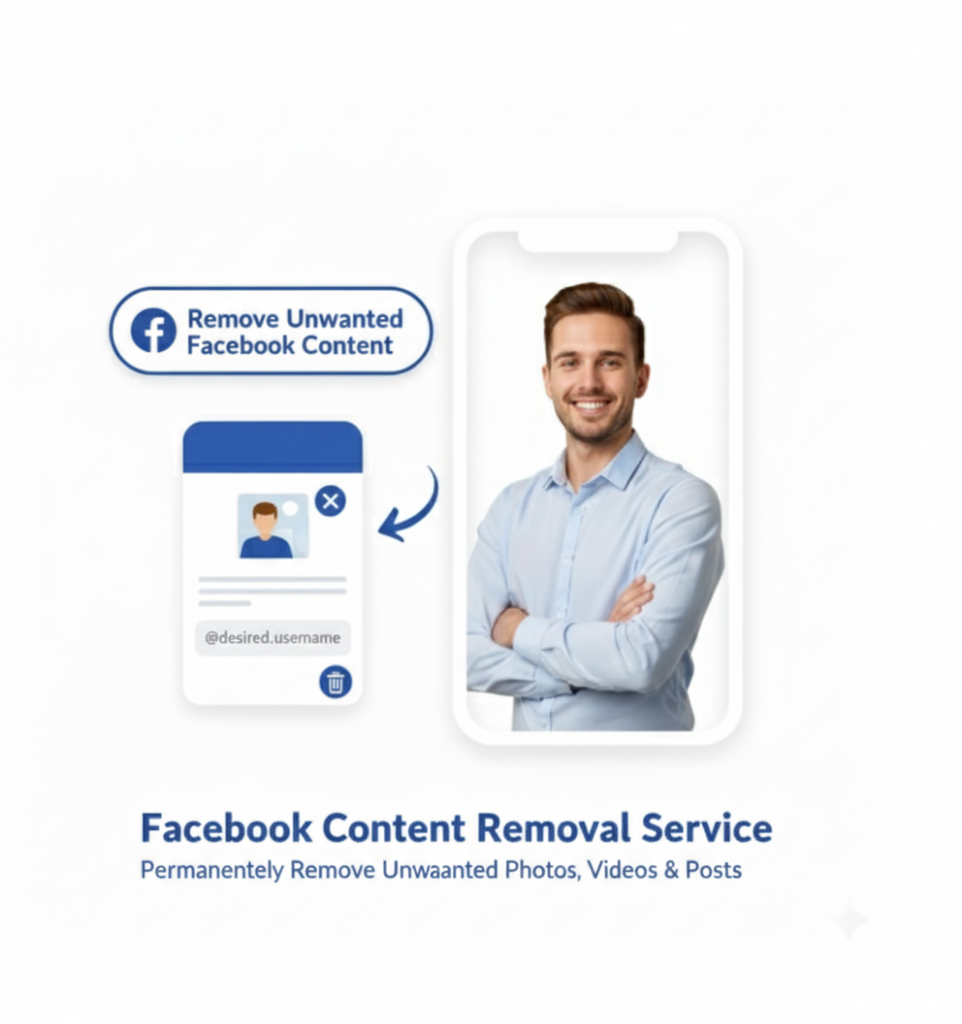 Facebook content removal service