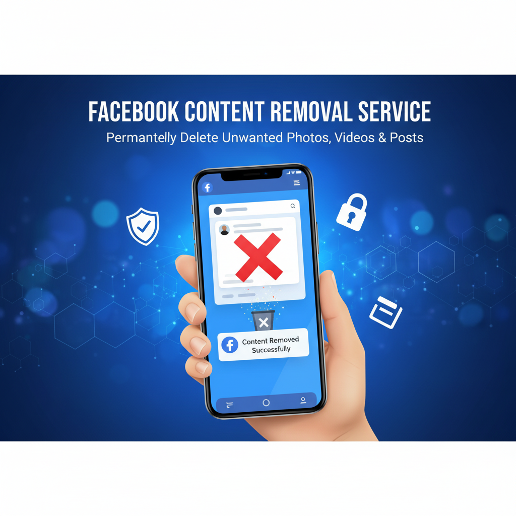 Facebook content removal service