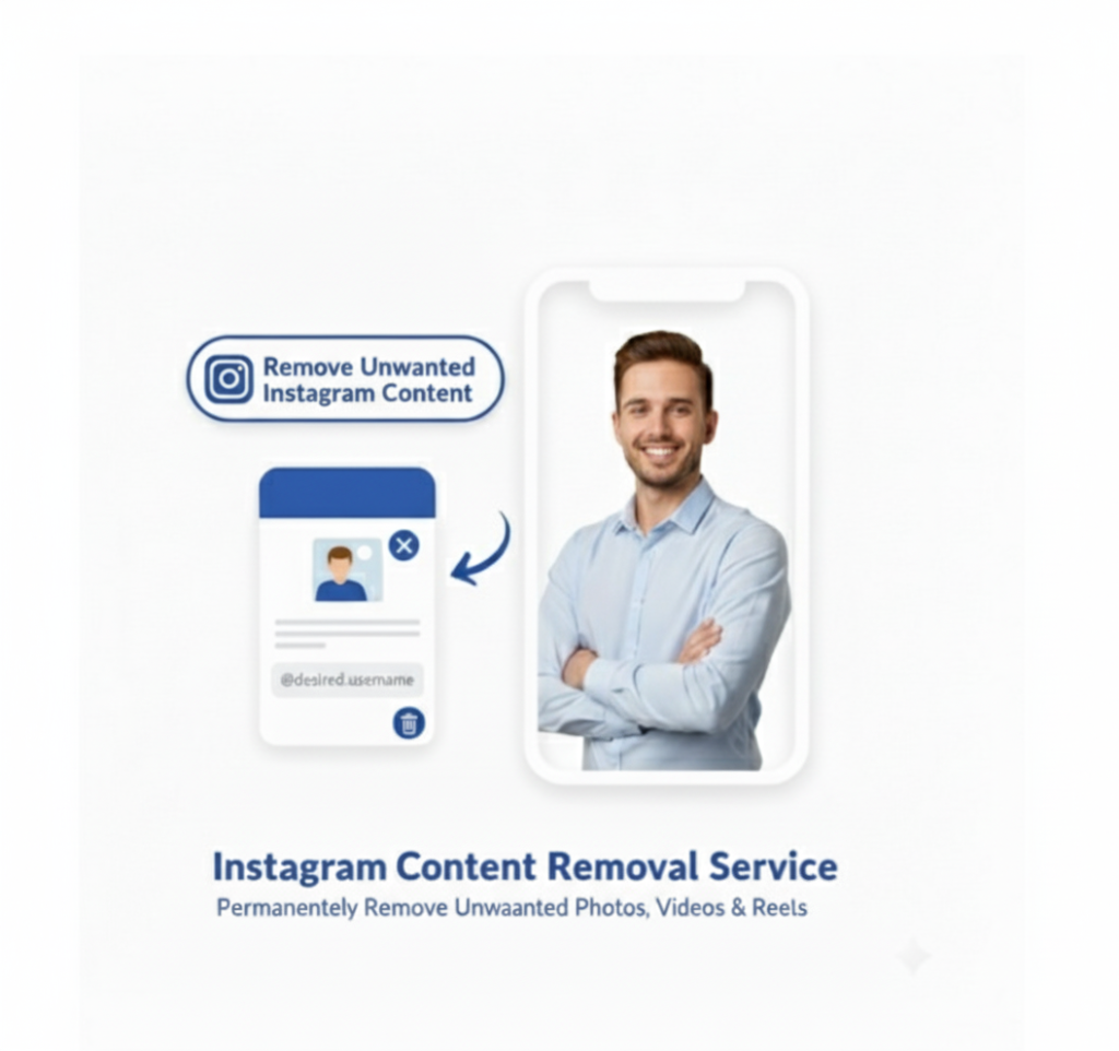 Instagram content removal service