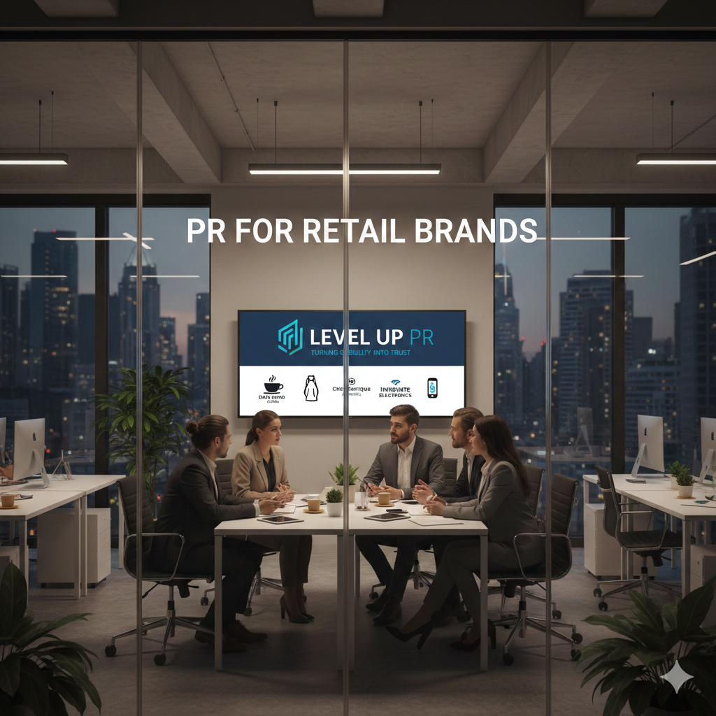 PR for Retail Brands: Turning Visibility into Trust with Level Up PR