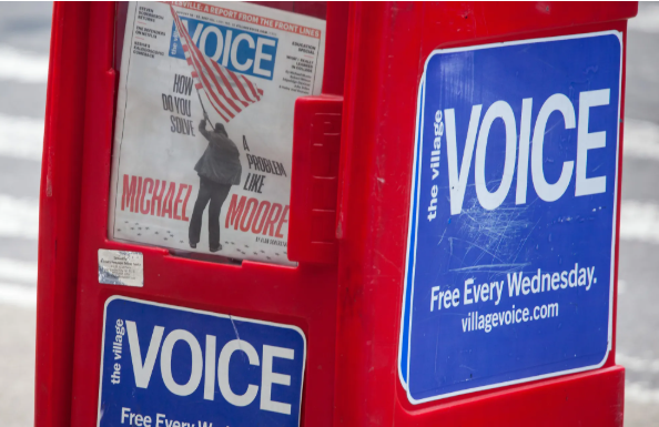 Get featured in Village Voice