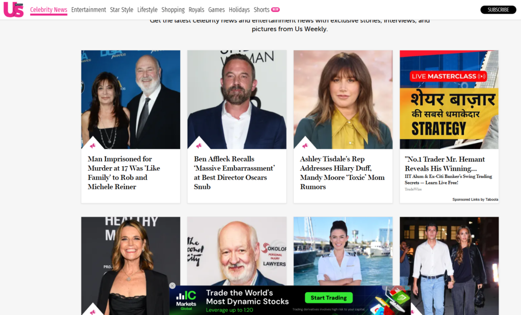 Get Published in US Weekly