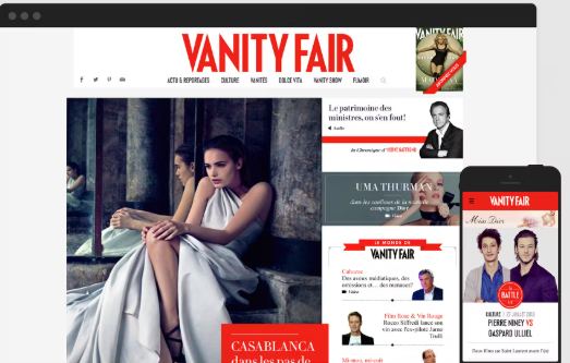 Get featured in Vanity Fair