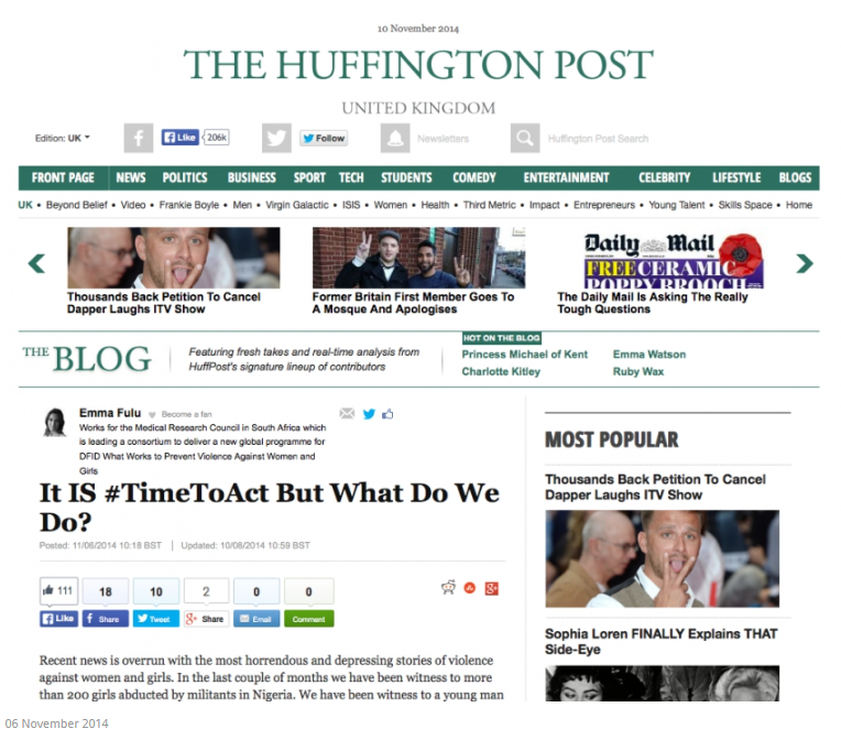 Get Featured in Huffington Post